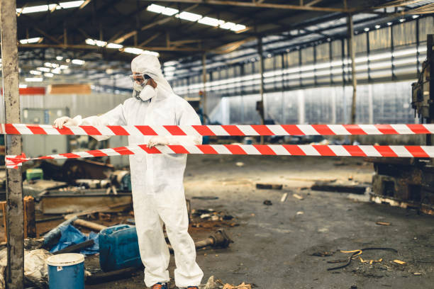 Professional Biohazard technician working in Whiteford, MD